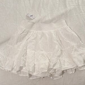 American Eagle Outfitters White Mini Skirt